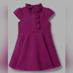 Janie And Jack Size 7 NWT Adorable Kids' Purple Ruffle Dress